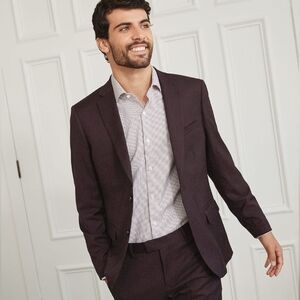 RW & CO Men's Classic Black Blazer